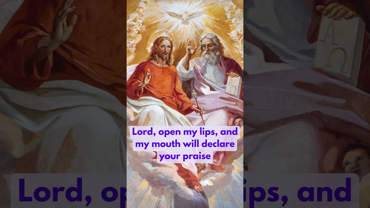 Lord, open my lips, and my mouth will declare your praise. 