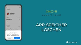 App-Speicher löschen - Xiaomi [Android 12 - MIUI 13]