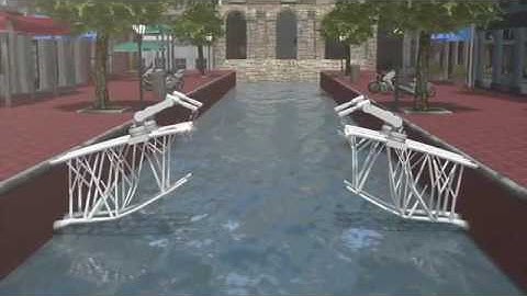 3D printing  first 3D printed steel bridge to be built over Amsterdam canal