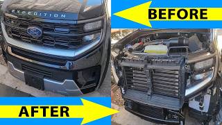 How To Remove 2025-2027 Ford Expedition Front Grill.