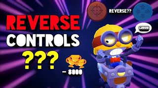 Brawl Stars Challenges: Reverse Controls. (Very Hard)