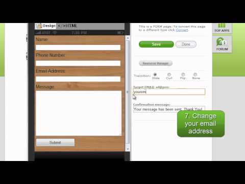 Page type FORM. How it works?