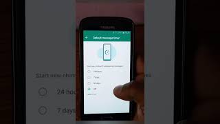 Celebrity default message timer in WhatsApps #whatsapp #shorts ❤❤❤ Profile