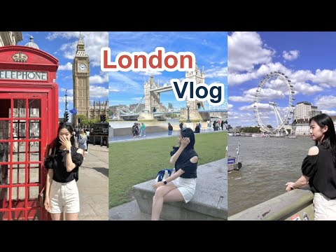   London Vlog 하루만에 런던정복하기 런던브이로그 유로스타타고 파리에서런던 런던당일치기 빅벤 타워브릿지 런던아이 TWG티 M M S 프랑스영국 자유여행