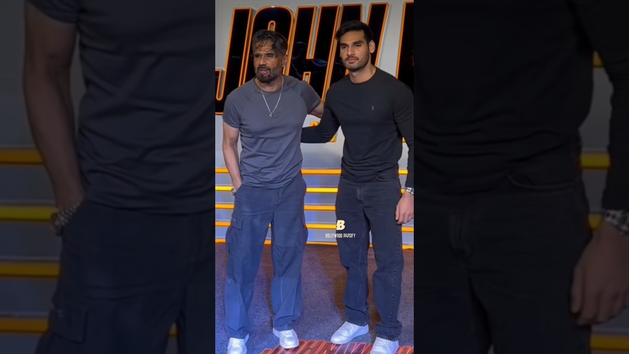 Assista a Suniel Shetty With Son Ahan Shetty At "Disco Dancer The Musical Red Carpet" #shortvideo #sunilshetty no YouTube Assista a Suniel Shetty With Son Ahan Shetty At "Disco Dancer The Musical Red Carpet" #shortvideo #sunilshetty no YouTube