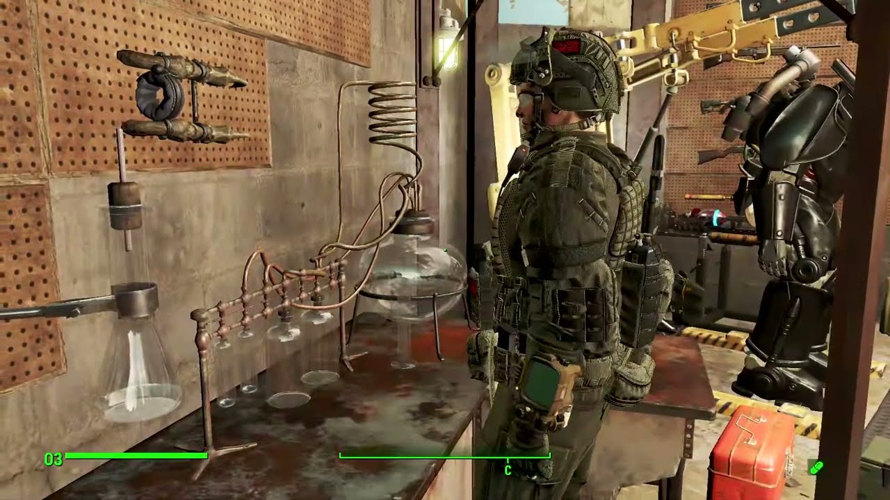 Fallout 4 мод PMC Operators Pack