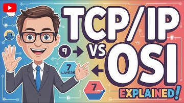 TCP/IP vs OSI Model EXPLAINED in 40 Seconds! 🔥 (Networking Fundamentals)