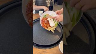 한국 오리주물럭 볶음밥까지