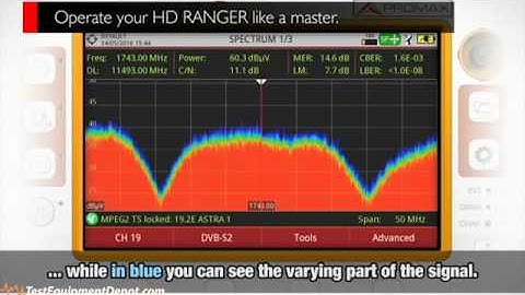 HD RANGER tutorial  3 Spectrum analyser