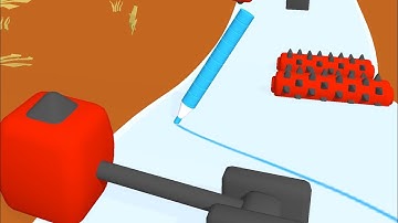 Crayon Rush 3D - All Levels Gameplay Android, iOS