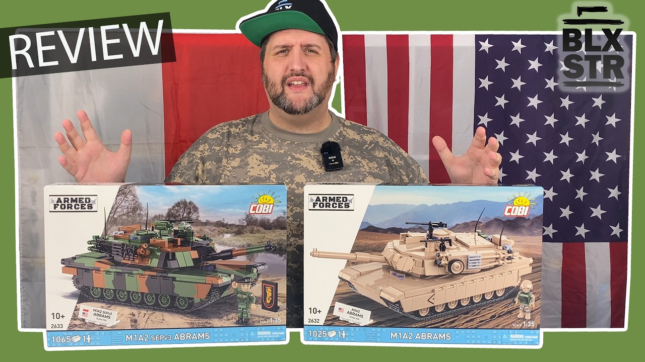 Kaufempfehlung? Jein! M1A2 ABRAMS & M1A2 ABRAMS SEPv3 im Vergleich💥 COBI-2632 & COBI-2633 ▶️ REVIEW