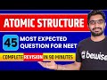 45 Atomic Structure Most Important Questions for NEET 2026 | Atomic Structure Revision in One shot