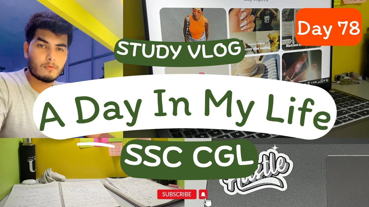 A Day in Life of SSC Aspirant | Daily routine vlog | SSC CGL/CHSL/MTS ...