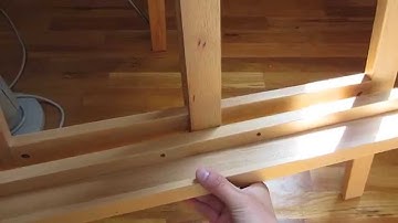 Easel Assembly in HD Part 2 - The Center T Canvas Rest