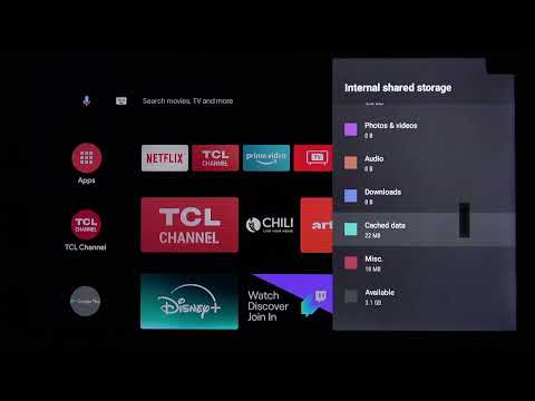 TCL 32V5C – How to Clear Cache