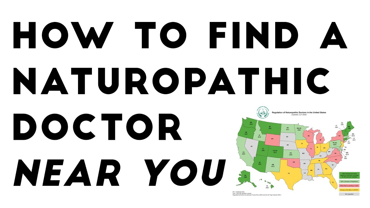 How To Find A Naturopathic Doctor, Near YOU - YouTube