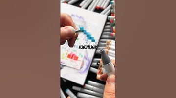 Did You Know THIS About Your Markers? 👀🎨 #arttips