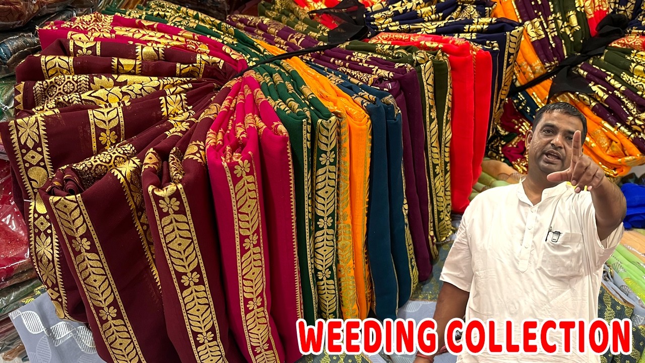 हैवी वर्क ब्लाउज़ की साड़ियां अब ऑफ़र सेल 40/- 🤩 | | Trending Work Blouse Saree Collection | Sarees