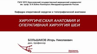 Большаков И.Н. - Шея, оперативная хирургия и топографическая анатомия