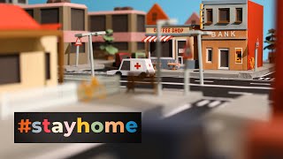 Stay Home Animation Public Awareness Ad #stayhome