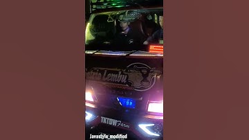 LED STROBO WIFI RUNNING TEXT | SATRIO LEMBU