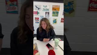 Milkshake guessing game at red knapps dairy bar In downtown Rochester Resimi