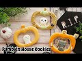 【 ハロウィン 】かぼちゃからひょっこりクッキーの作り方 ～ How to make Skull from the pumpkin house Cookies ~