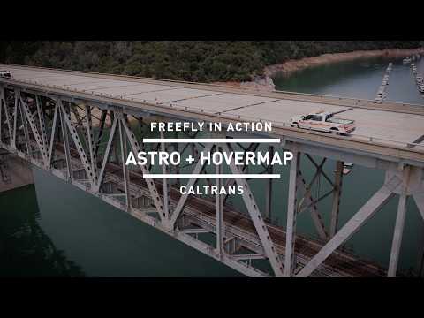 Freefly In Action - Astro + Hovermap - Caltrans