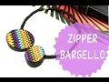 Zippergello. Колье из полимерной глины Fimo.