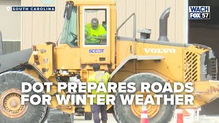 SCDOT Prepares Roads for Winter Weather