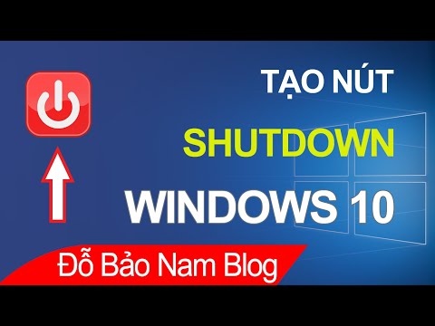 Video: Cách tạo lối tắt tắt máy trong Windows: 12 bước