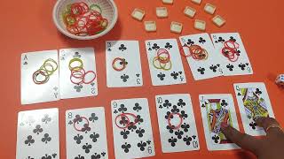 12 Card 12 numbers One minute games / Kitty party games / Ladies kitty party games / करवाचौथ गेम😄