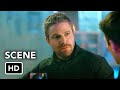 The flash 9x09 oliver and barrys farewell scene ft stephen amell