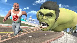Franklin Found Secret Hulk Mouth Bunker In Indian Bike Driving 3d