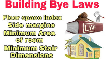 Building Bye Law for Civil Engineers 2024 | Building Drawing Principles 2024