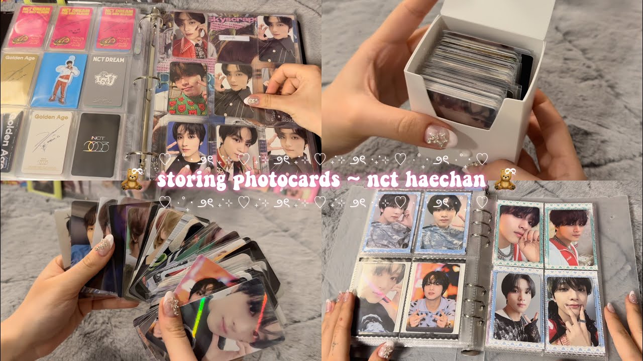 storing photocards #2 ~ nct haechan, mark, jaemin 🧸ྀིistj, fact check, be there for me & more ~ 이해찬