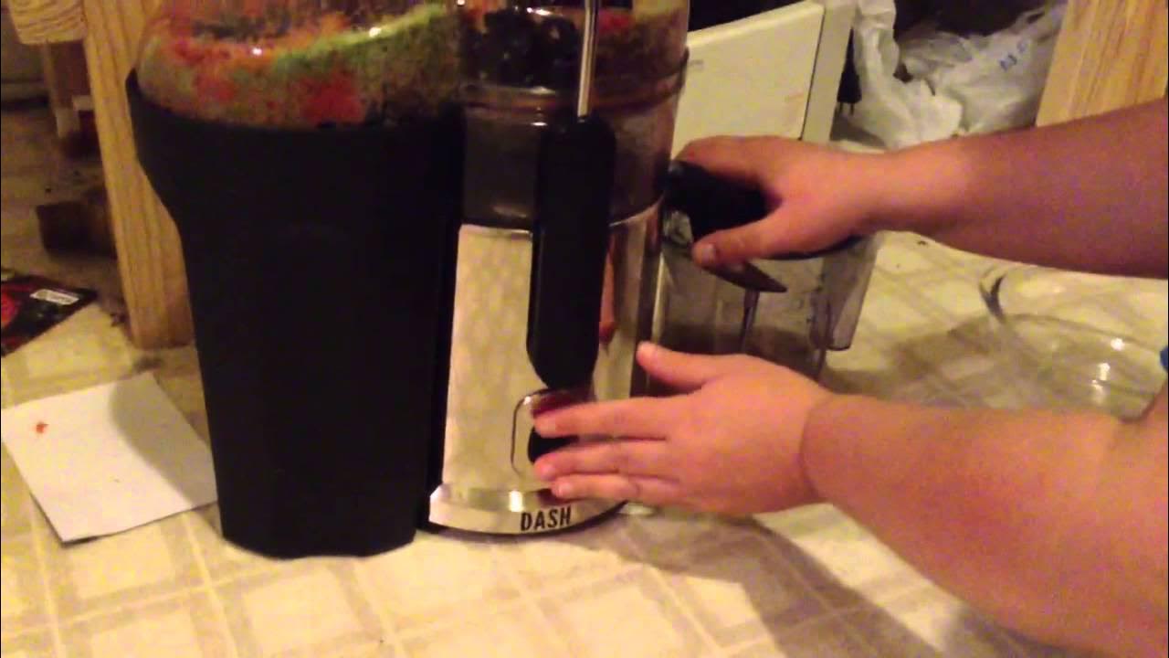 DASH Premium juicer demonstration and taste test review YouTube