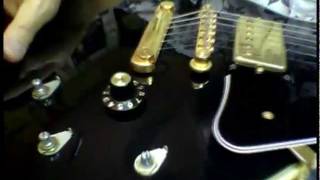 レス・ポールのノブ交換 - YouTube