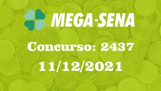 Mega Sena Resultado| Resultado Mega 2437| Mega Sena Resultado De Hoje#megahoje#mega2437
