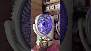 🏕️ Camping, Travel &amp; Load Shedding Solution | JY 2570 Rechargeable Fan #rechargeablefan #rtbazar