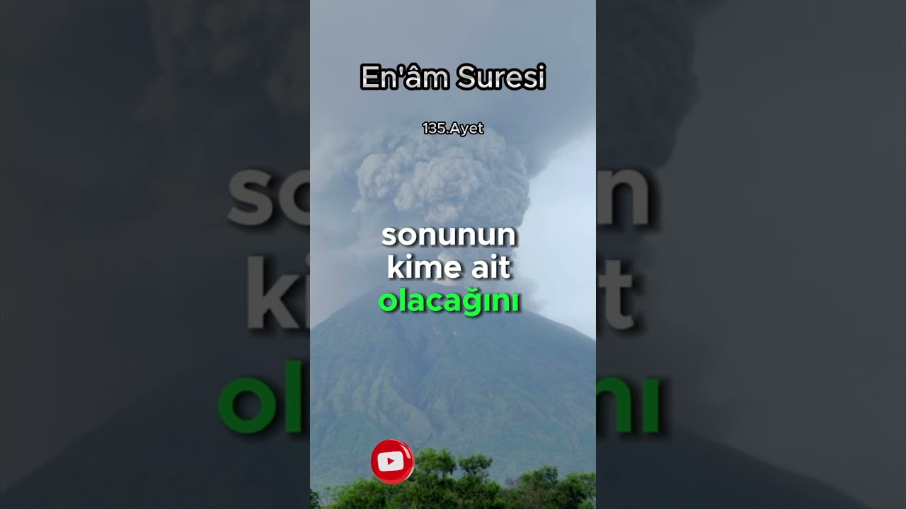 En'âm Suresi meali 135.Ayet Surenin tamamı kanalımda 