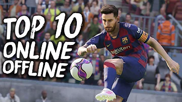 Top 10 Best Offline/Online Football Games on Android - iOS (With Size)
