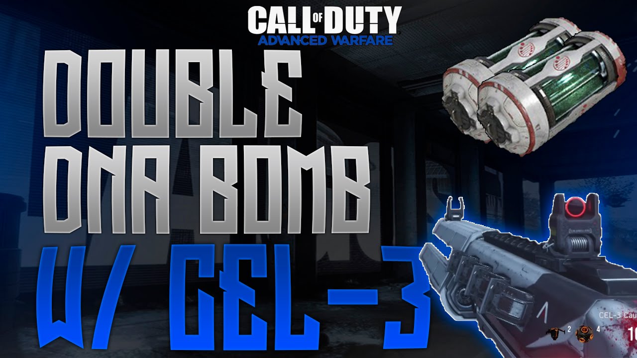 Advanced Warfare: "WORLDS FIRST DOUBLE DNA BOMB w/ CEL-3" - (CoD AW: CEL-3 Double DNA Bomb)