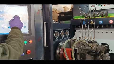 NEW Beacon Machine Common rail test bench cr919 for injector and pump Test Euro II Test Video