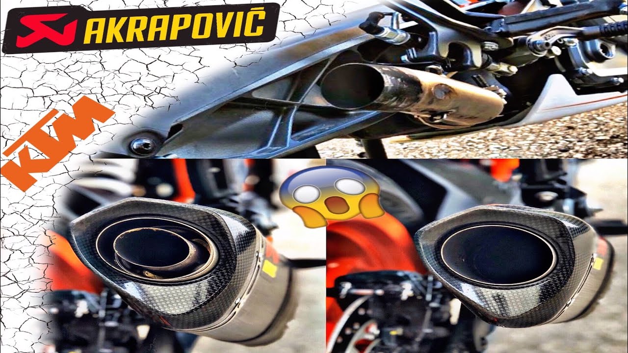 Ktm Duke 390 Akrapovic Db Killer Entfernen KTM RC 390 AKRAPOVIC | With/out DB Killer + no exhaust - YouTube
