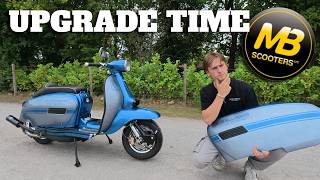 UPGRADING MY LAMBRETTA WITH MB PARTS !