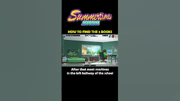 How To Find All 3 Books In Summertime Saga Summertimesaga 