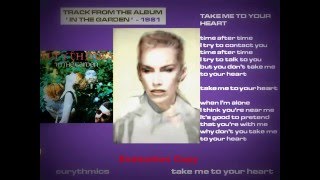 Watch Eurythmics Take Me To Your Heart video