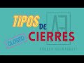 Tipos de CIERRES - FORMAS DE CERRAR UNA PRENDA