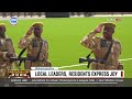 Full military parade at the 63rd Madaraka Day celebrations in Wajir Stadium